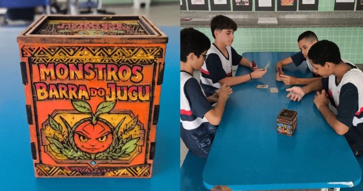 Lendas do Jucu viram jogo de cartas educativo