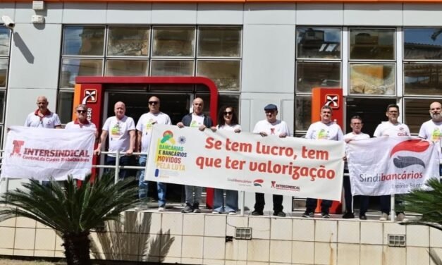 Bancários entram em greve nesta quinta (20) contra proposta que “divide categoria” e congela salários
