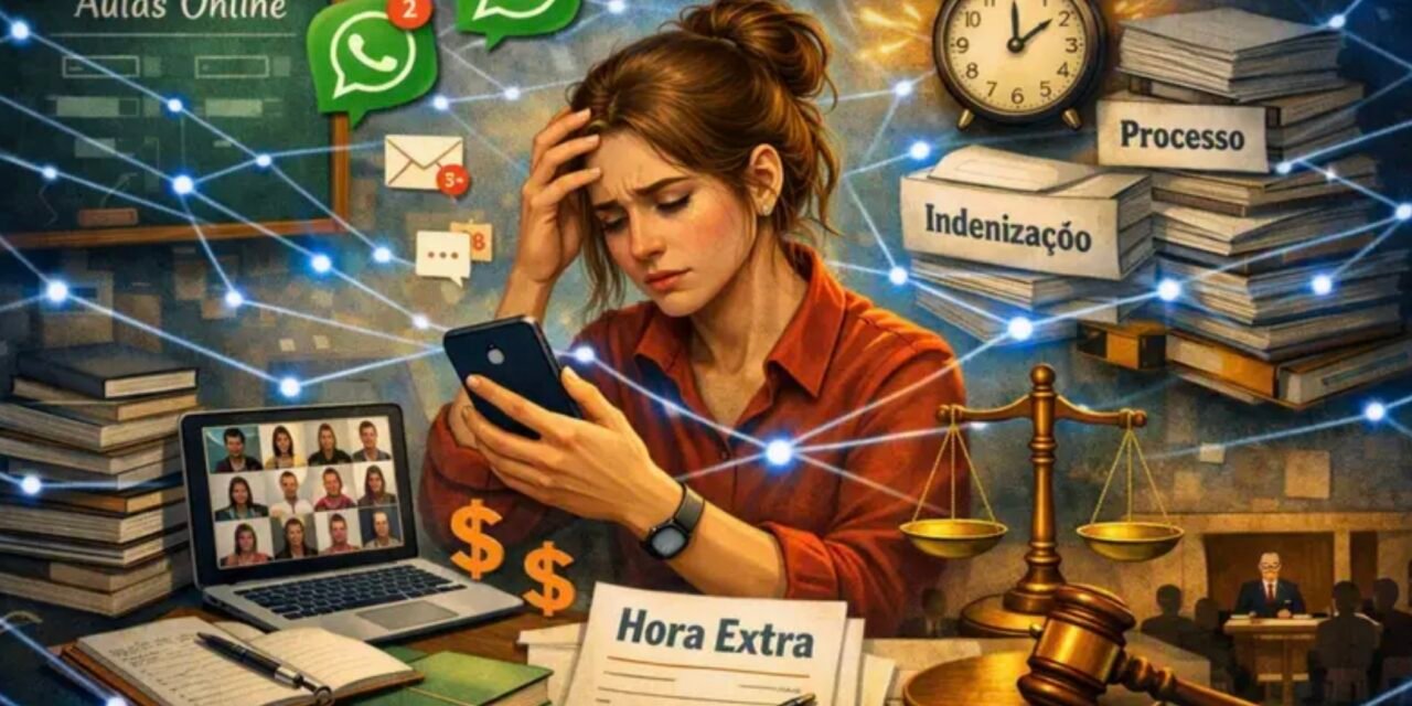 Hiperconectividade e abusos no magistério: uso do whatsApp e celular particular gera direito a horas-extras, indenizações e ações judiciais