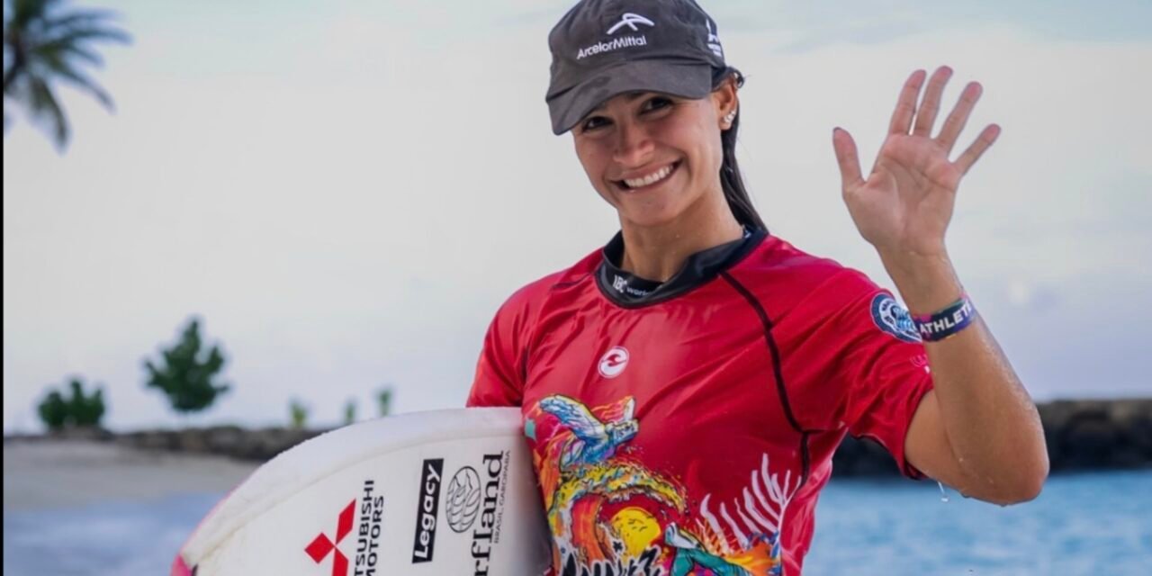 Luna Hardman chega à semifinal nas Maldivas como única brasileira na disputa pelo título mundial