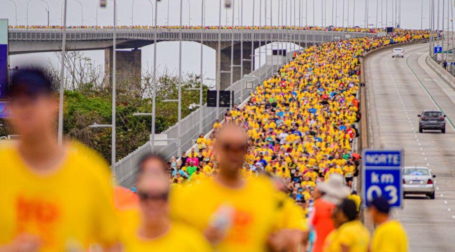 Ruas serão interditadas sábado e domingo para a corrida Dez Milhas